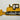 Bulldozer Iron On or Sew on Embroidered Fabric Motif