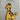 Giraffe Iron On or Sew on Embroidered Fabric Motif