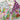 Set of five Sun Valley Cactus & Flower Mix fat quarter cotton fabric pieces with colorful floral and cactus designs for quilting and crafts