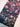 Set of five 100% cotton Hip Hop Floral Mix fat quarters with bright floral patterns for quilting and crafts
