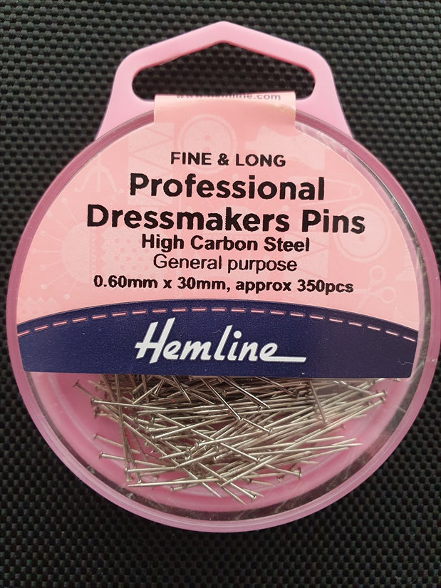 Hemline Fine &amp; Long Dressmakers Pins
