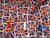 Union Jack Red White & Blue Poly Cotton