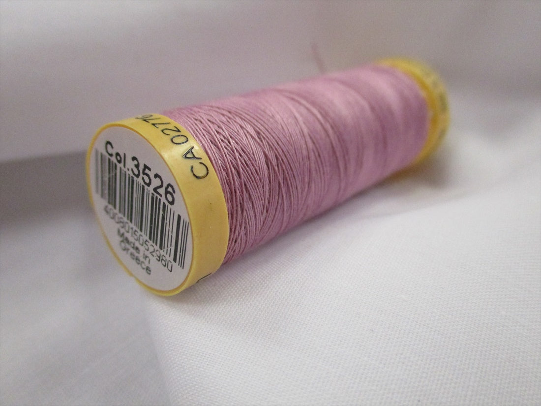 Gutermann 3526 Bubble Gum Natural Cotton Sewing Thread