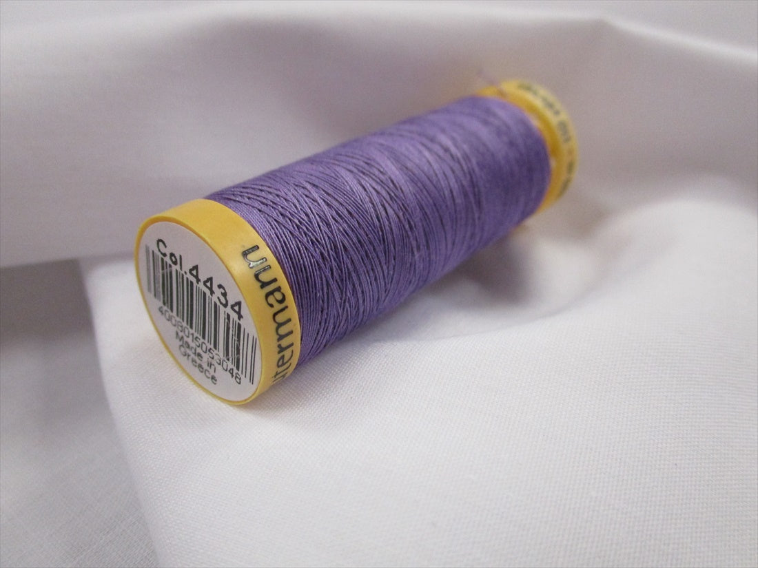 Gutermann 4434 Lavender Natural Cotton Sewing Thread