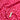 Red Hearts & White Polka Dots on a Candy Pink Background Poly Cotton