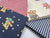 Cute Little Teddy Bears & Gingham Mix Fat Quarter Bundle Poly Cotton