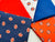 Union Jack Red White & Blue Mix Fat Quarter Bundle Poly Cotton