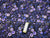 Painted Flowers Shades of Lilac & Purple 100% Cotton