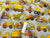 Construction Trucks on Grey 100% Cotton