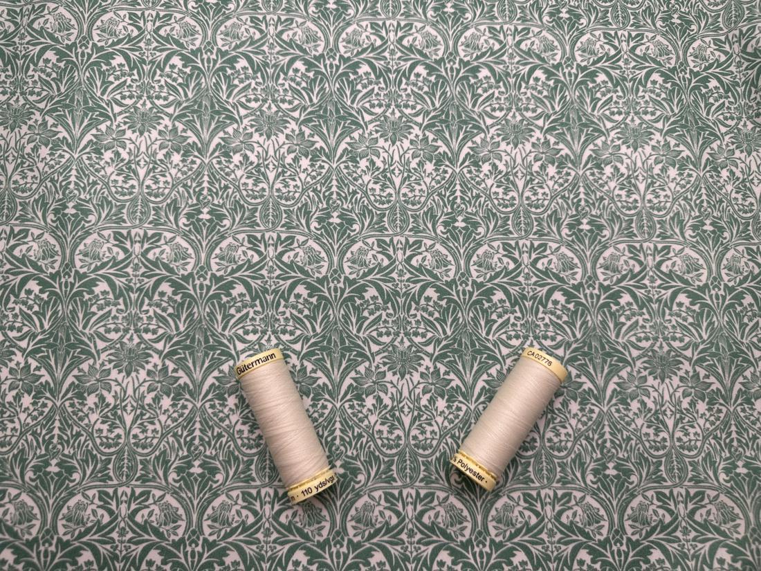 William Morris Bluebell Digitally Printed 100% Cotton Fabric