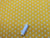 Stars 8mm White on a Bright Yellow Background 100% Cotton