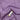 Lilac cotton fabric with 8mm white star pattern and spool of white thread on top