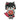 Cute Superhero Cat Iron On or Stick on Embroidered Fabric Motif