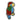 Parrot Sew on or Stick on Embroidered Fabric Motif 8cm x 4.5cm