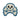 Skull Sew on or Stick on Embroidered Fabric Motif 6cm x 6cm