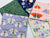 Flutter & Folk Beetle & Butterfly Mix Fat Quarter Bundle 100% Cotton