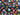 Space-themed fabric with bright multicolor planets and starbursts on a blue and black background, 100% cotton, soft and lightweight.