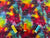Galaxy Starburst Bright Bold Multi Color Mix Digital Print 100% Cotton