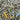 Wild Berries & Leaves Sky Blue & Mustard on a Ivory Background 100% Cotton
