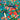 Glorious Garden collection for Quilting Treasures Forest of Plenty on Turquoise 100% Cotton