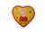 Peppa Pig Heart Iron On or Sew on Embroidered Fabric Motif