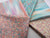 Blurred Stripe Pastel Mix Turquoise 100% Cotton