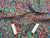 Rainbow Rhythm by Lisa Perry for 3 Wishes Groovy Rainbow 100% Premium Cotton