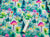 Mushroom Forest Multi Color on Ivory 100% Cotton Digitally Printed