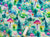 Mushroom Forest Multi Color on Ivory 100% Cotton Digitally Printed