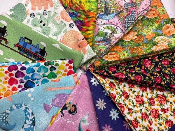Fabric Remnant & Scrap Bundles  Quilting Cotton – Little Fabric Shop