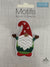 Christmas Gonk Iron On or Sew on Embroidered Fabric Motif