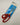 Milward left handed tailors scissors with red ergonomic plastic handles and stainless steel blades in packaging