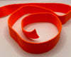 Plain Neon Orange Webbing 100% Acrylic 30mm wide