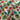 Multi Color Leaves on a Ivory Background 100% Cotton