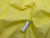 Simple White 3mm Polka Dot on a Lemon Background Poly Cotton