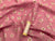 Daisy Spot on a Pink Background Poly Cotton