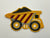 Dump Truck Iron On or Sew on Embroidered Fabric Motif