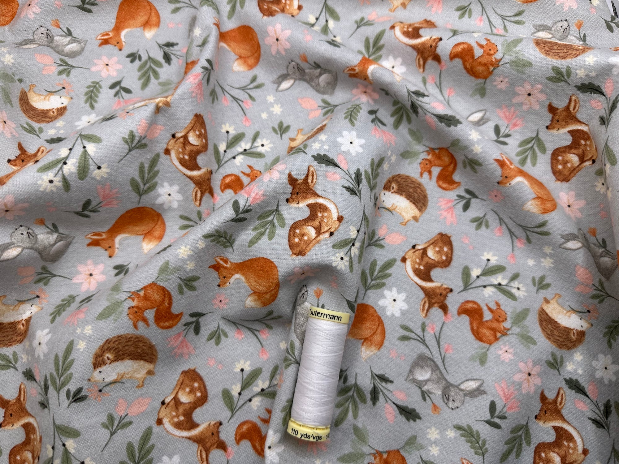 Babies in Bloom by Jo Taylor for 3 Wishes 100% Premium Cotton Flannel
