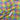 Rainbow Grid Check Bright Multi Colors 100% Cotton Digital Print