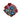Floral Patch Iron On or Sew on Embroidered Fabric Motif