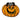 Halloween Pumkin Iron On or Sew on Embroidered Fabric Motif
