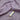 Candy Stripe 2mm White on a Lilac Background 100% Cotton