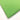Plain lime green 100% cotton fabric folded on white background