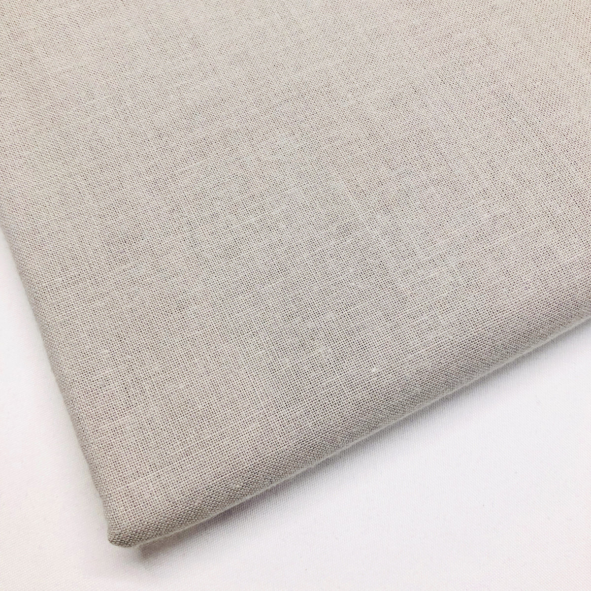 Plain Silver Grey 100% Cotton Fabric