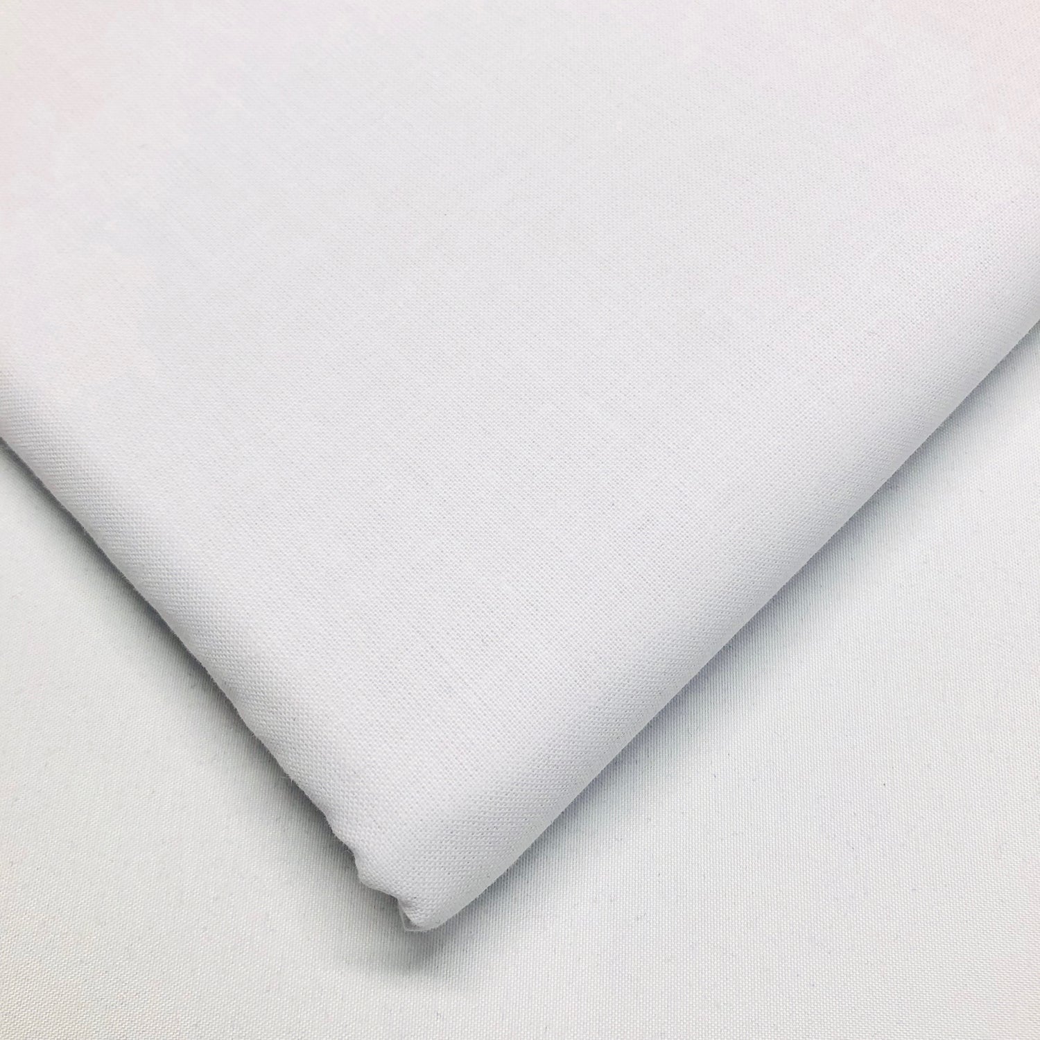 Plain White 100% Cotton Fabric