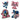 Cute Koala Characters 1 Blue & Pink Iron On or Sew on Embroidered Fabric Motifs