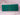 Folded plain jade green 100% cotton fabric tied with twine on a white background