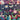 Stack of Hip Hop Floral Mix 100% cotton fat quarter fabric pieces with colorful floral patterns for quilting and crafts