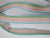 Pastel Rainbow Webbing Cotton Acrylic Mix 40mm wide