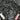 Pretty Little Floral Design Pastel Colors on a Black Background Poly Cotton